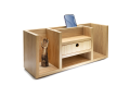bibliotheque-etagere-de-bureau-double-avec-petit-tiroir-small-0